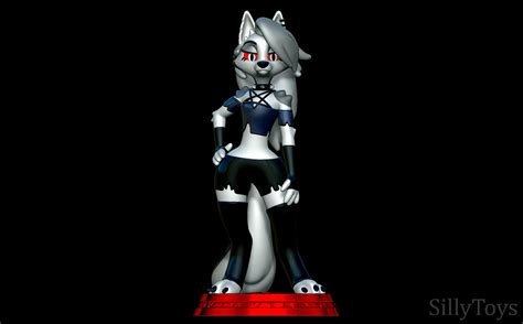 helluva boss loona 3d model.
